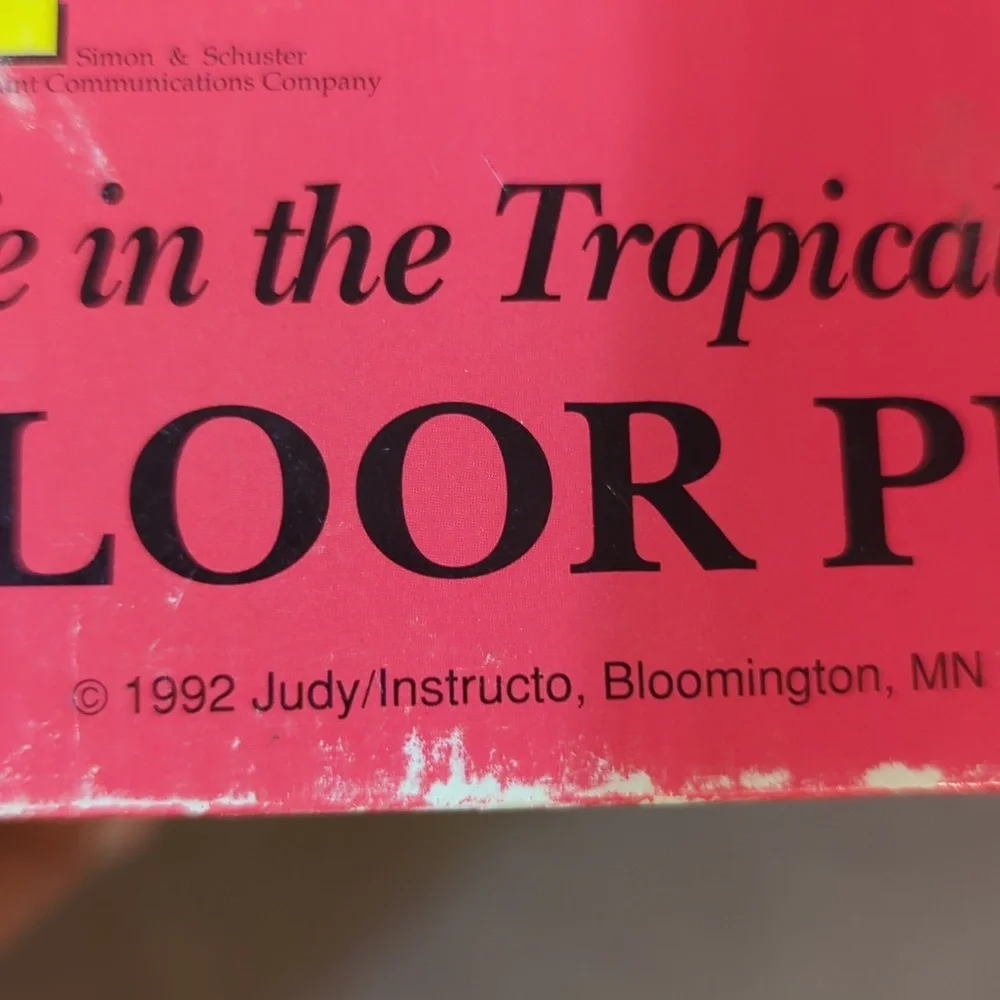 Judy Instructo Life in the Tropical Rainforest jumbo floor puzzle 50 PC